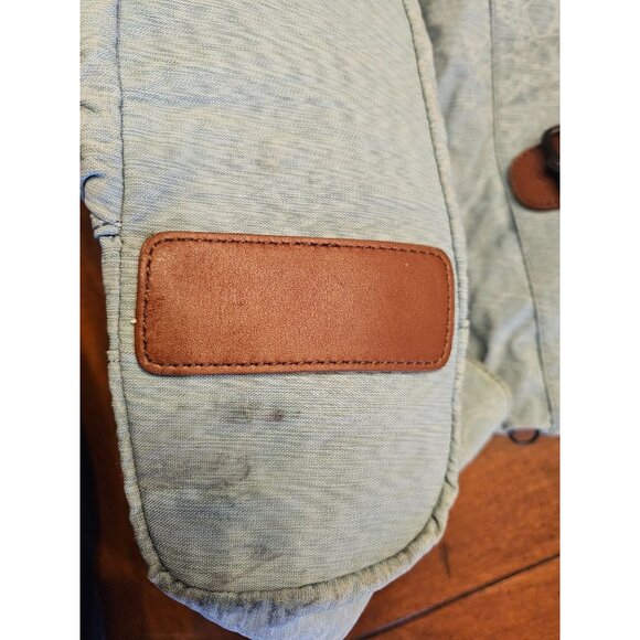 Kipling art tote blue red cotton blend handbag - Picture 4 of 13